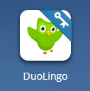 DuoLingo App Image, Link to DuoLingo 